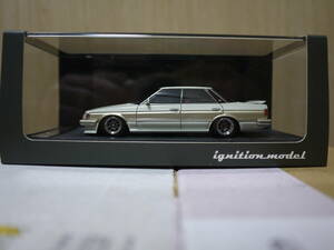 ignition model イグニッションモデル　1/43 トヨタ　マークⅡ　グランデ(GX71)　White/Gold