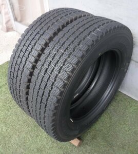 ★195/70R17.5 112/110L BRIDGESTONE ブリヂストン BLIZZAK W969 2本セット☆スタッドレスタイヤ!!深溝!!直接引き取り大歓迎!!_A302