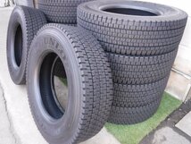 ★275/80R22.5 151/148J DUNLOP DECTES SP001 スタッドレス 高年式!!大型トラック用などに!!直接引取大歓迎!!10本セット価格!!_TB113_画像3