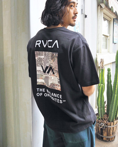 ★送料無料★2024春夏 新品【RVCA/ルーカ/ルカ】THRASHED BOX RVCA TEE Ｔシャツ BLK メンズM BE041-224