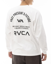 ★送料無料★2024春夏 新品【RVCA/ルーカ/ルカ】UP STATE LS TEE ロングスリーブＴシャツ WHT メンズM BE041-056_画像1