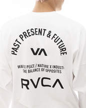 ★送料無料★2024春夏 新品【RVCA/ルーカ/ルカ】UP STATE LS TEE ロングスリーブＴシャツ WHT メンズM BE041-056_画像4