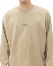 ★送料無料★2024春夏 新品【RVCA/ルーカ/ルカ】FAKUE RVCA LS TEE ロングスリーブＴシャツ KHA メンズL BE041-057_画像2