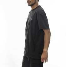 ★送料無料★2024春夏 新品【BILLABONG/ビラボン】【A/Div.】 UTILITY TEE ラッシュガード 水陸両用Tシャツ BLK メンズXL BE011-865_画像3