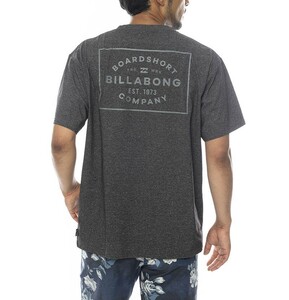 ★送料無料★2024春夏 新品【BILLABONG/ビラボン】【FOR SAND AND WATER】 SURF FLEX TEE 水陸両用ラッシュT BKH メンズL BE011-858