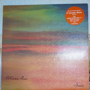 a certain ratio sextet lp レコード limited edition ボーナス12inch付 マッドチェスター 