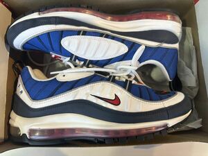 極美品 2017 NIKE AIR MAX 98 GUNDAM US10 640744-100