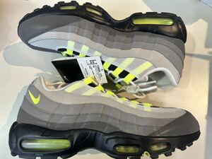 2015 NIKE AIR MAX 95 OG PREMIUM REFLECTOR US12 新品 イエローグラデ 759986-070