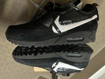 2018 NIKE OFF WHITE THE 10 AIR MAX 90 US9.5 新品 AA7293-001_画像4