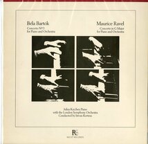 英RECUT RECORDS REC5001 ジュリアス・カッチェン バルトーク「ピアノ協奏曲」|ラヴェル「左手協奏曲」＊_画像1