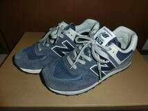 お買い得！！ニューバランス new balance WL574 EVN ＜ネイビー×グレー＞ _画像1