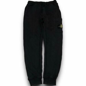 RARE 00s STONE ISLAND Y2K Archive sweat pants 現行 BLACK 黒