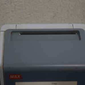 ★☆MAX マックス タイムレコーダー タイムカード 電波時計搭載 ER-80S2☆★の画像4