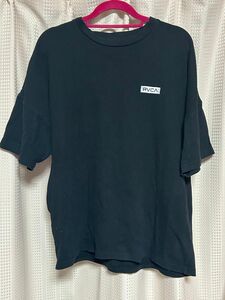 RVCA ルーカ メンズ L 半袖　Tシャツ ロゴ　ブラック 