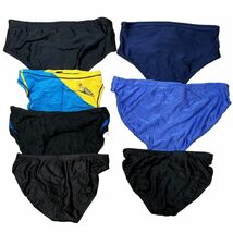 24【整理品リサイクル】競泳水着7枚セット★競パン★(M・LL)★SPEEDOアリーナMIZUNOアシックス_画像2