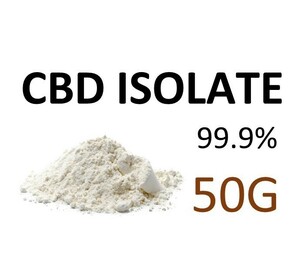 50G CBD アイソレート 99.9％ CBD / CBG / CBN　