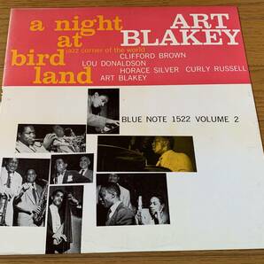 ★MONO★美再生★手書RVG★両面New York★耳無★ART BLAKEY★アート・ブレイキー★A NIGHT AT BIRDLAND VOLUME 2★BLUE NOTE★BLP1522★#05の画像1