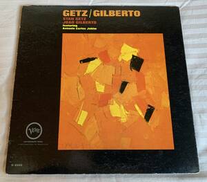 ★MONO★レア盤★US初期プレス★GETS/GILBERTO★STAN GETS JOAO GILBERTO★スタン・ゲッツ★ジョアン・ジルベルト★verve★V-8545★#72