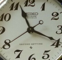 ●SEIKO PRECISION 21石　SECOND SETTING 懐中時計_画像2