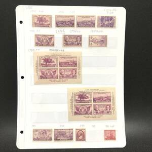 L[ foreign stamp ] America USA stamp 3c. person building collection 