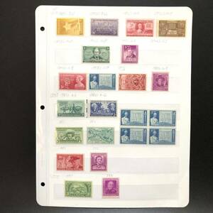 L[ foreign stamp ] America USA stamp 1948 1949 1950. person commemorative stamp 3C collection 