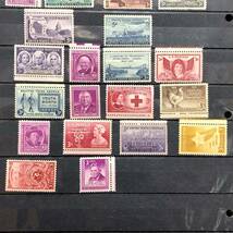 L【外国切手】アメリカ　USA 切手 1947 1948 　偉人　記念切手　3C 　コレクション_画像3
