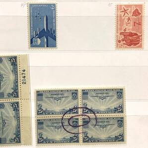 L【外国切手】アメリカ USA 切手 AIR MAIL 5C 6C 15C 25C  コレクションの画像5