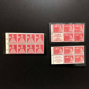 L[ foreign stamp ] America USA stamp U.S.AIR MAIL 8C 10C collection 