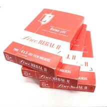 L【現状販売品】Lisco REGALⅡ リスコ リーガル Ⅱ 4×5 フィルムホルダー　3箱_画像7