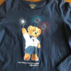 ポロベア160cm長袖ロンT親子コーデ　リンクコーデラルフローレンラルフローレン Tシャツ