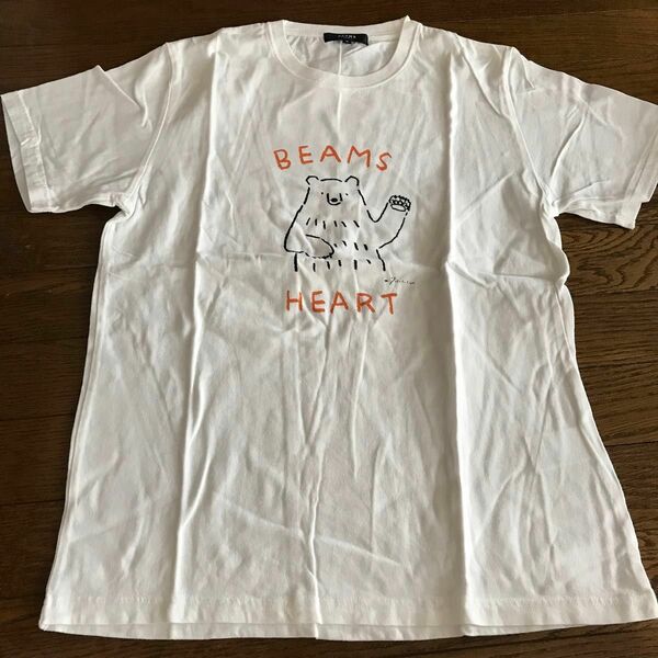 【未使用】ビームスベア熊　メンズM白Tシャツ半袖 Tシャツ