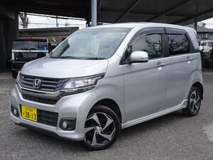 N WGNcustom*4WD*turbo*HID*Smart key*Navigation*Bカメラ*ワンセグTV*DVD*CD*ETC*クルコン*純AW*タイミングチェーン*110311