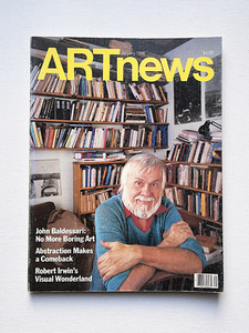 ARTnews 1986年1月号 John Baldessari ジョン・バルデッサリ