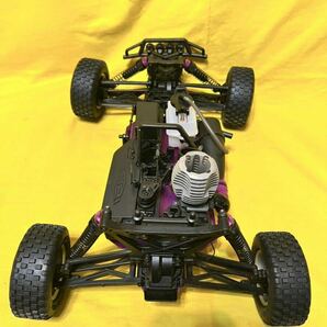 hpi 1/10 Nitro MT2 G3.0 シャーシのみ エンジンRC ラジコンカー 部品取り車 検索TAMIYA 京商 の画像4