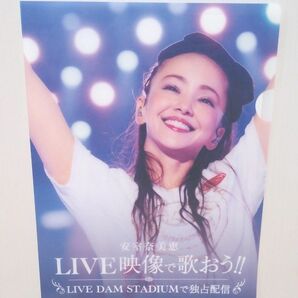 安室奈美恵　 A4クリアファイル