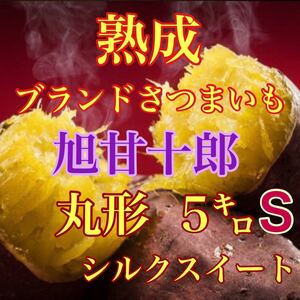 芋ソムリエが選んだ熟成ブランド芋 旭甘十郎シルクスイート箱込み5キロ弱　送料無料