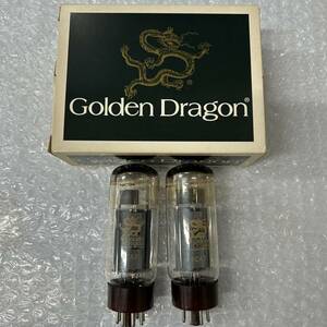 Golden Dragon EL34 6CA7 真空管 ゴールデンドラゴン　元箱付き