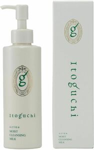 Itoguchi (イトグチ) みどりまゆ モイストクレンジングミルク 180mL シルク仕込みスキンケア