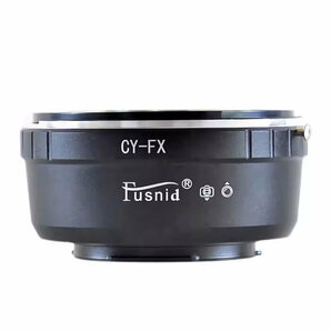 【新品】CY-FX マウントアダプター contaxマウント- FUJI X 【送料無料】【匿名配送】【追跡可能】【24時間以内発送】 の画像2