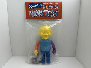 新品　HEADLOCK STUDIO knuckle’s kustom monster ソフビ