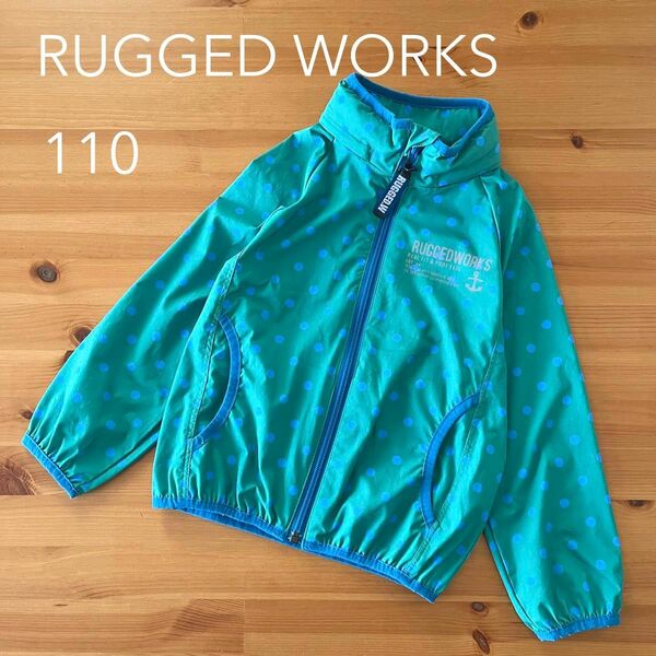 RUGGED WORKS ポケッタブルジャケット サイズ110