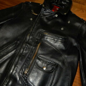 超 Special 50s BUCO 【 極上 J-22 】 Dポケ レザー RIDERS JACKET ビンテージ オリジナル ( リーバイス 506XX 501XX ブコ Schott 40s J-24の画像6