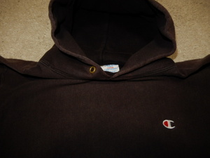 SPECIAL 80s Champion 【 黒 トリコタグ Hoodie L 】 リバースウィーブ ビンテージ オリジナル (検 リーバイス チャンピオン REVERSE WEAVE