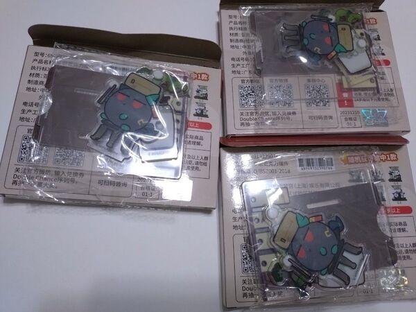 アークナイツ 一番くじ G賞 アクスタ アクリルジオラマ だれうさ 山山兔 龍泡泡 シー