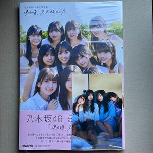 乃木坂46 5期生 写真集「あの頃、乃木坂にいた」 通常盤 封入ポスター、応募券なし 書店特典ポストカードあり 未読品 