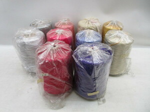 * flat 1052 sewing-cotton business use industry for 10ps.@ together present condition goods thread large volume large to coil . clothes sewing handicrafts hand made 12402141