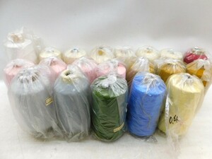 ★友1098 ミシン糸 業務用 工業用 20本まとめて 現状品 糸 材料 手づくり 手作り ハンドメイド 被服 縫製 12402141