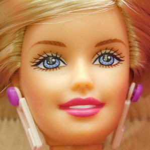 ★友1200 当時物 バンダイ Barbie バービー HIP 2 BE SQUARE ヒップ 2 ビー スクエア バービー人形 着せ替え人形 マテル社 32403061の画像4