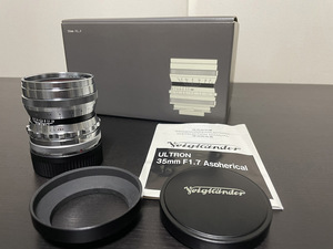 【超美品】フォクトレンダー VOIGTLANDER ULTRON 35mm F1.7 Aspherical　ライカＭマウント互換　動作確認済み