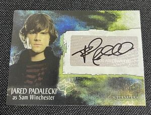 INKWORKS SUPERNATURAL SEASON 3 JARED PADALECKI as SAM WINCHESTER AUTOGRAPH CARD #A-18 ジャレッド・パダレッキ 直筆サインカード